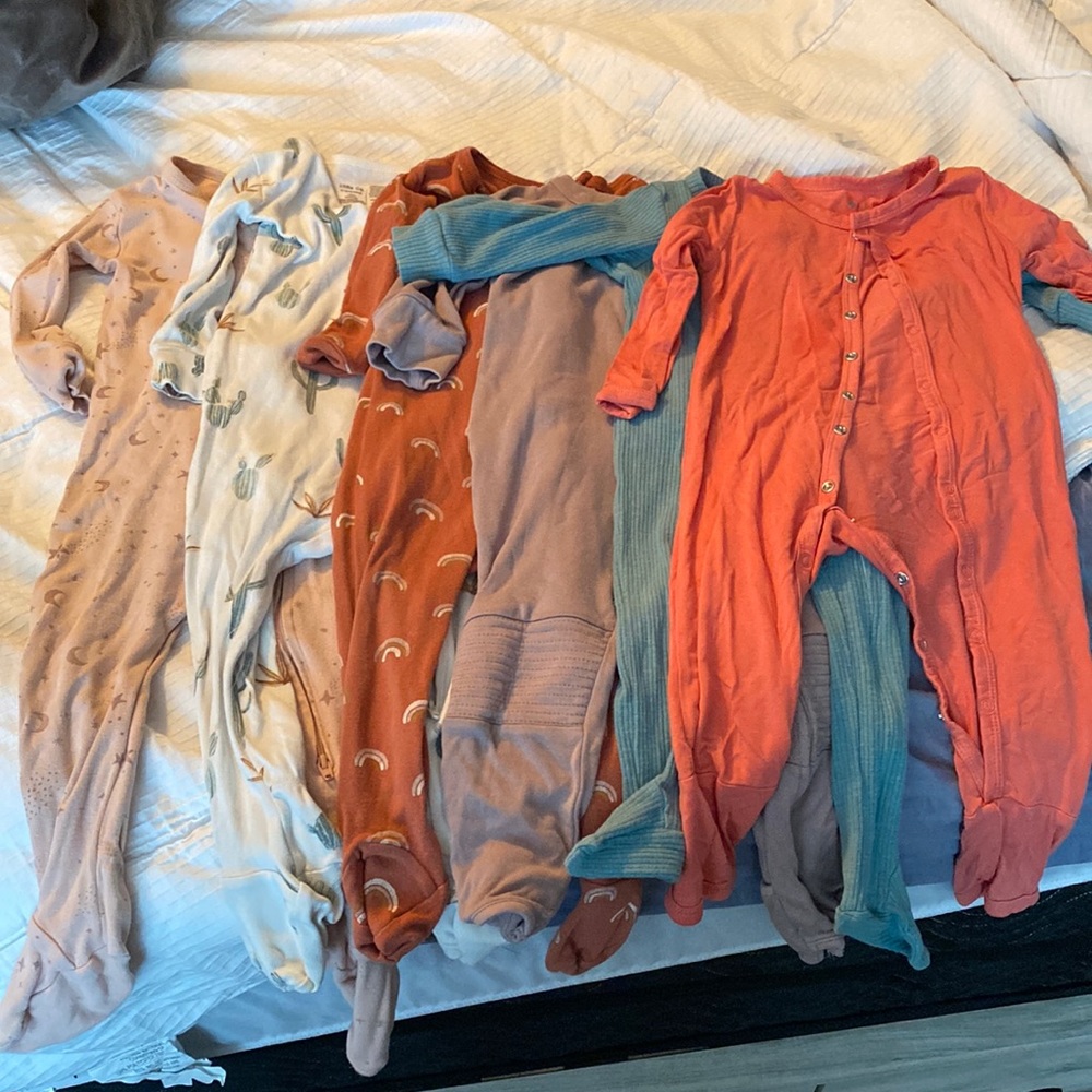 Bundle of baby sleepers